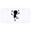 Personalized 3 X 6 Heavy Duty Acrylic / Plastic License Plate Thumbnail