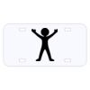 Personalized 3 X 6 Heavy Duty Acrylic / Plastic License Plate Thumbnail