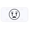 Personalized 3 X 6 Heavy Duty Acrylic / Plastic License Plate Thumbnail