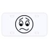 Personalized 3 X 6 Heavy Duty Acrylic / Plastic License Plate Thumbnail