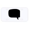 Personalized 3 X 6 Heavy Duty Acrylic / Plastic License Plate Thumbnail