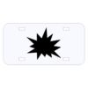 Personalized 3 X 6 Heavy Duty Acrylic / Plastic License Plate Thumbnail