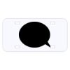 Personalized 3 X 6 Heavy Duty Acrylic / Plastic License Plate Thumbnail