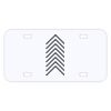 Personalized 3 X 6 Heavy Duty Acrylic / Plastic License Plate Thumbnail
