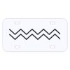 Personalized 3 X 6 Heavy Duty Acrylic / Plastic License Plate Thumbnail