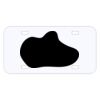 Personalized 3 X 6 Heavy Duty Acrylic / Plastic License Plate Thumbnail