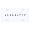 Personalized 3 X 6 Heavy Duty Acrylic / Plastic License Plate Thumbnail