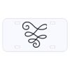 Personalized 3 X 6 Heavy Duty Acrylic / Plastic License Plate Thumbnail