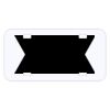 Personalized 3 X 6 Heavy Duty Acrylic / Plastic License Plate Thumbnail