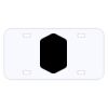 Personalized 3 X 6 Heavy Duty Acrylic / Plastic License Plate Thumbnail