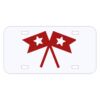 Personalized 3 X 6 Heavy Duty Acrylic / Plastic License Plate Thumbnail