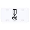 Personalized 3 X 6 Heavy Duty Acrylic / Plastic License Plate Thumbnail