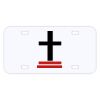Personalized 3 X 6 Heavy Duty Acrylic / Plastic License Plate Thumbnail