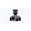 Personalized 3 X 6 Heavy Duty Acrylic / Plastic License Plate Thumbnail