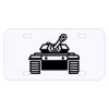 Personalized 3 X 6 Heavy Duty Acrylic / Plastic License Plate Thumbnail