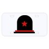 Personalized 3 X 6 Heavy Duty Acrylic / Plastic License Plate Thumbnail