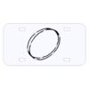 Personalized 3 X 6 Heavy Duty Acrylic / Plastic License Plate Thumbnail