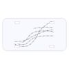 Personalized 3 X 6 Heavy Duty Acrylic / Plastic License Plate Thumbnail