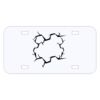 Personalized 3 X 6 Heavy Duty Acrylic / Plastic License Plate Thumbnail