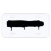 Personalized 3 X 6 Heavy Duty Acrylic / Plastic License Plate Thumbnail