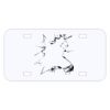 Personalized 3 X 6 Heavy Duty Acrylic / Plastic License Plate Thumbnail