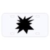 Personalized 3 X 6 Heavy Duty Acrylic / Plastic License Plate Thumbnail