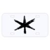 Personalized 3 X 6 Heavy Duty Acrylic / Plastic License Plate Thumbnail