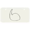 3 X 6 Aluminum License Plate Thumbnail