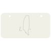 3 X 6 Aluminum License Plate Thumbnail