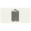 3 X 6 Aluminum License Plate Thumbnail