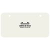 3 X 6 Aluminum License Plate Thumbnail