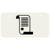 3 X 6 Aluminum License Plate Thumbnail