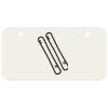 3 X 6 Aluminum License Plate Thumbnail