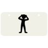 3 X 6 Aluminum License Plate Thumbnail