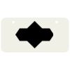 3 X 6 Aluminum License Plate Thumbnail