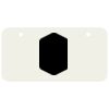 3 X 6 Aluminum License Plate Thumbnail