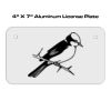 4 X 7 Aluminum License Plate  Thumbnail
