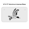 4 X 7 Aluminum License Plate  Thumbnail