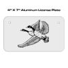 4 X 7 Aluminum License Plate  Thumbnail