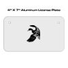 4 X 7 Aluminum License Plate  Thumbnail