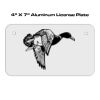 4 X 7 Aluminum License Plate  Thumbnail