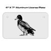 4 X 7 Aluminum License Plate  Thumbnail