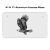 4 X 7 Aluminum License Plate  Thumbnail