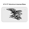 4 X 7 Aluminum License Plate  Thumbnail