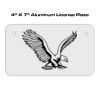 4 X 7 Aluminum License Plate  Thumbnail