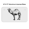 4 X 7 Aluminum License Plate  Thumbnail