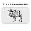4 X 7 Aluminum License Plate  Thumbnail