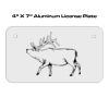 4 X 7 Aluminum License Plate  Thumbnail