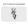 4 X 7 Aluminum License Plate  Thumbnail