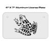 4 X 7 Aluminum License Plate  Thumbnail